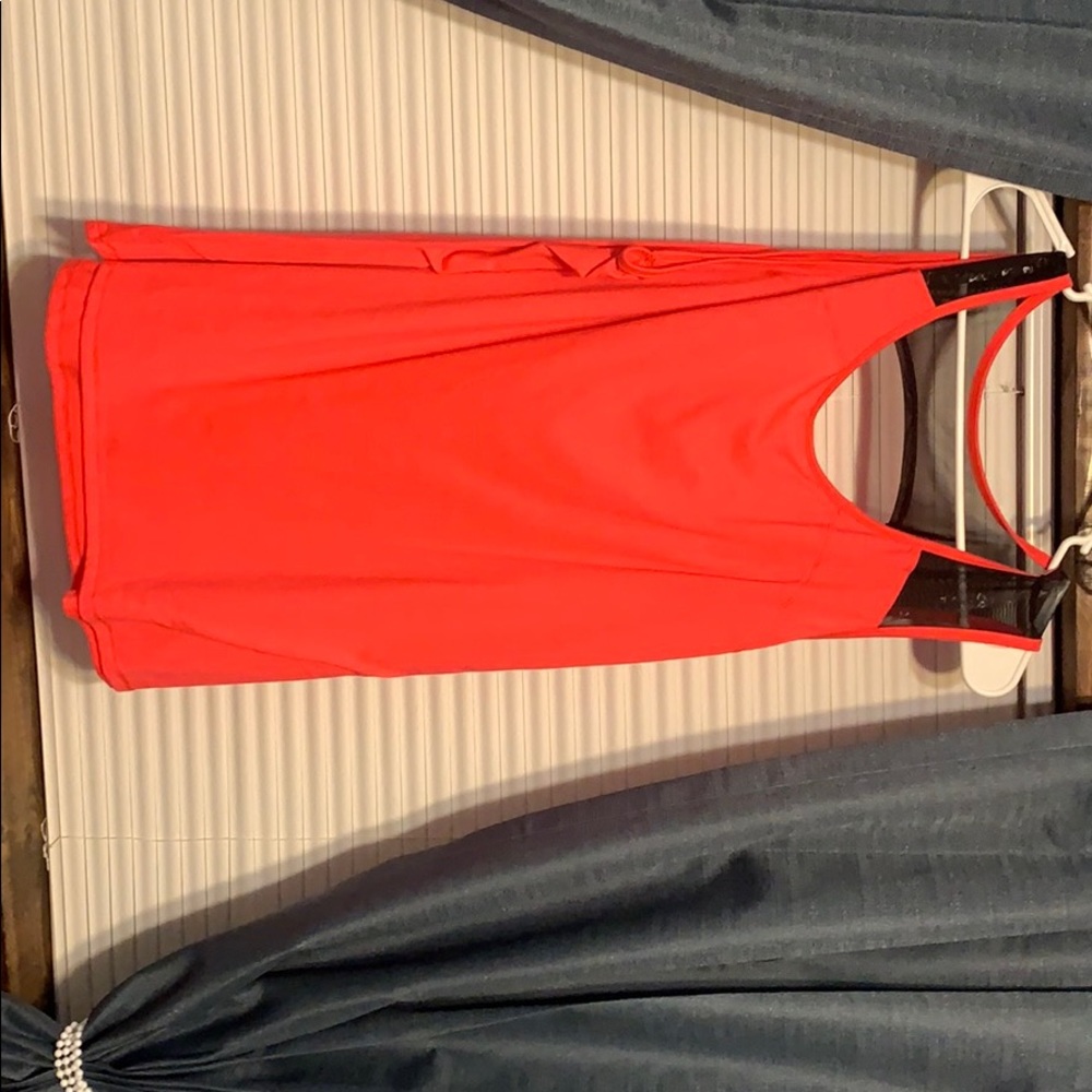 Hot pink 3X workout shirt